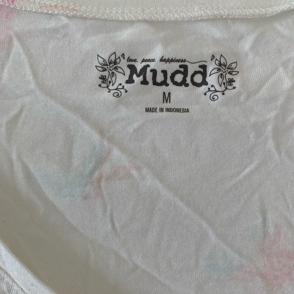 Mudd soft white coral shirt - Picture 2 of 3